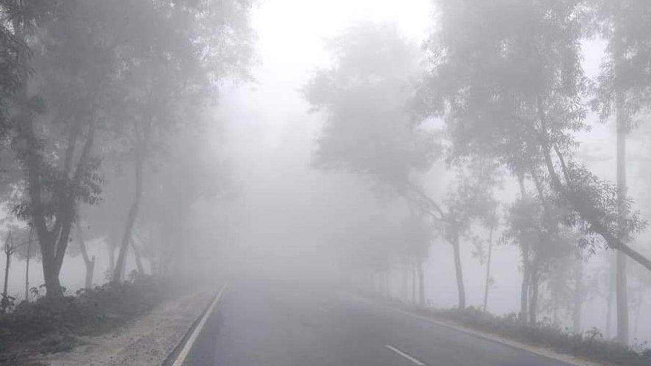মধ্যরাত থেকে সকাল পর্যন্ত ঘন কুয়াশার আভাস, যোগাযোগ ব্যাহতের শঙ্কা