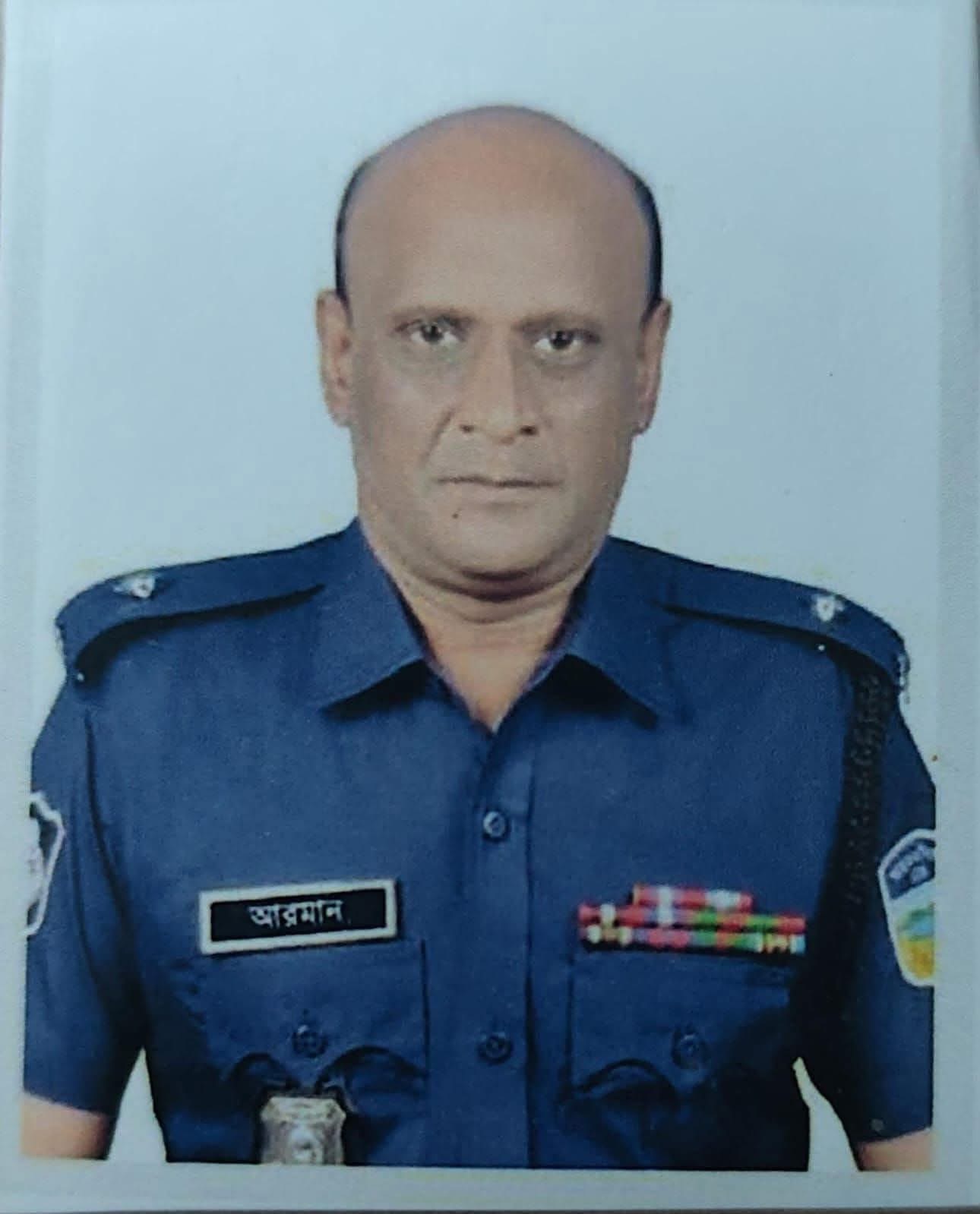 সাভার মডেল থানার ওসি আরমান আলী ক্লোজড, পুলিশ লাইনে সংযুক্ত