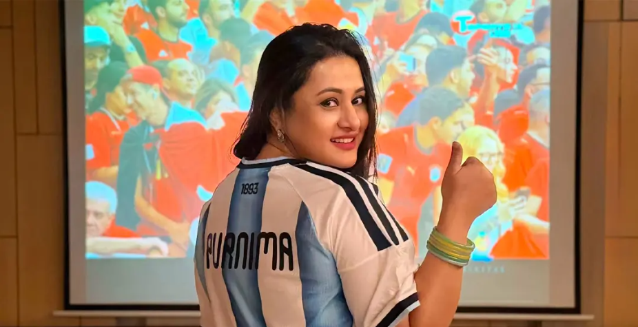‘মেসি দেখিয়ে দিলেন চ্যাম্পিয়নদের হৃদস্পন্দন কেমন হয়’: আর্জেন্টিনার জয়ে উল্লাসিত পূর্ণিমা
